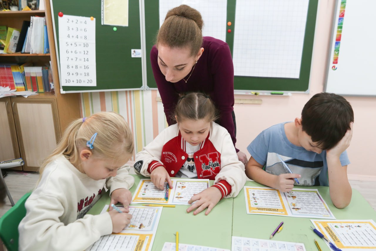 обучение чтению в школе взмах